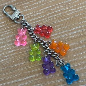 Betsy Johnson Gummy Bear Keychain Bag Charm